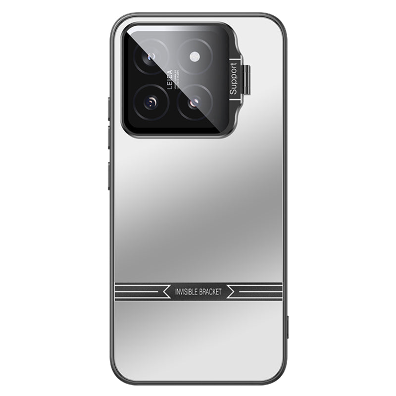 Phone Case for Xiaomi 14 Pro Matte PC+TPU Cover with Lens Frame Kickstand Phone Case for Xiaomi 14 Pro Matte PC+TPU Cover with Lens Frame Kickstand
